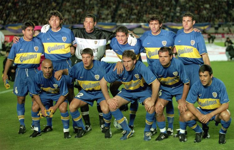 Formazione Boca Juniors 2000 campione del mondo