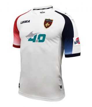 Seconda maglia Cosenza bianca 2020-21