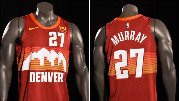 Maglia Denver Nuggets 2020-21 NBA City Edition