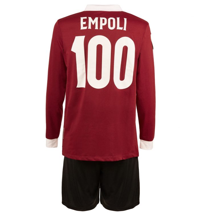 Retro maglia Empoli 100 anni colore vinaccia