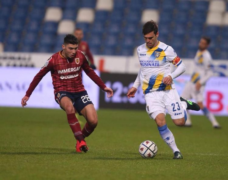Reggiana-Frosinone, il kit da trasferta