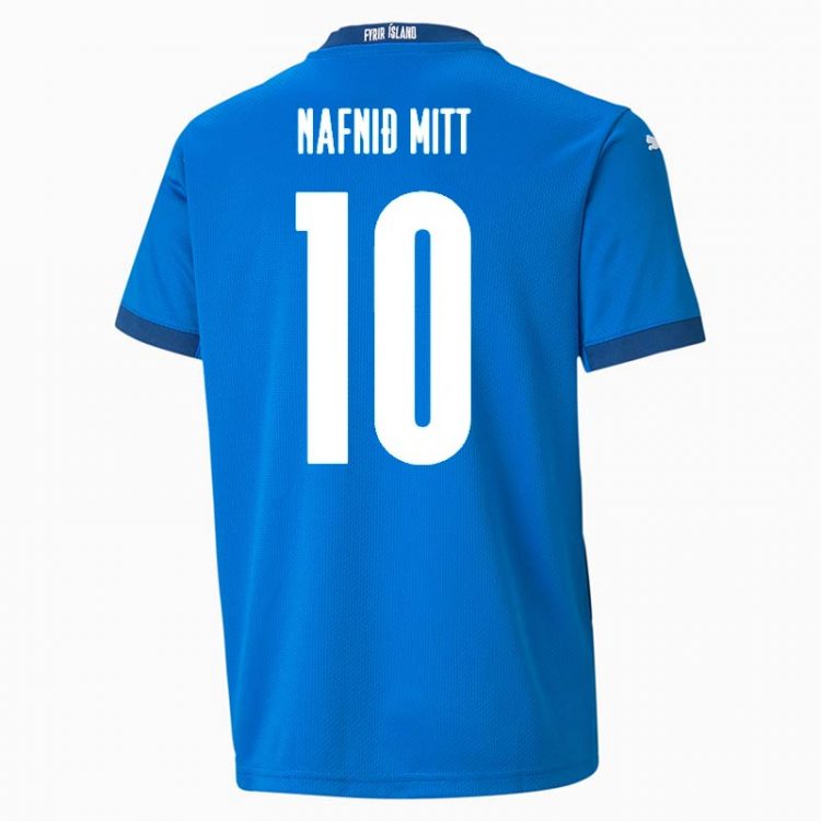 Maglia Islanda 2020 numero 10