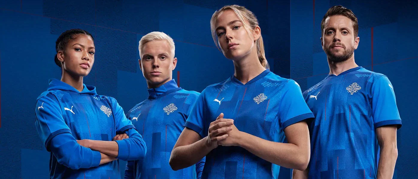 Maglie Islanda 2020-2021, l'esordio di Puma con il Geyser Team