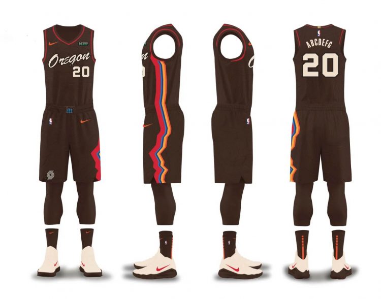 Canotta Portland Trail Blazers 2020-21 City Edition