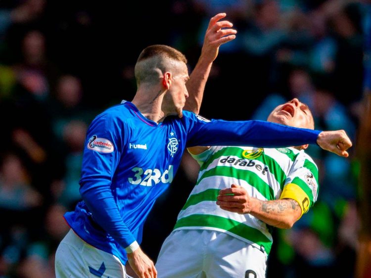 Ryan Kent e Scott Brown - Old Firm 2019