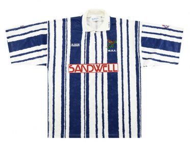 Maglia WBA 1992-93 bar code