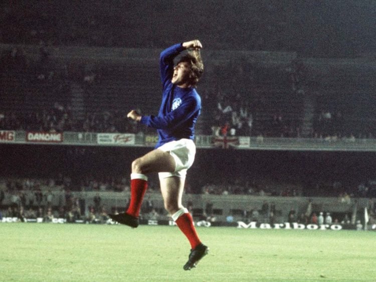 Will Johnston - Rangers Coppa delle Coppe 1972