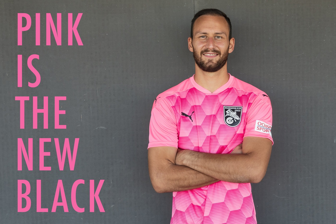 grasshoppers maglia portiere rosa 2020-2021