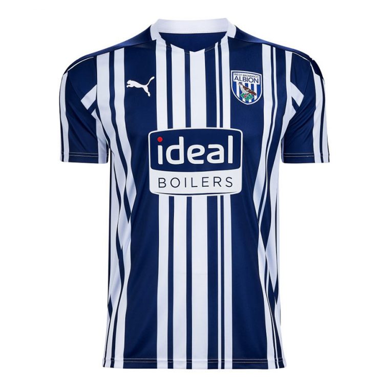 Maglia WBA 2020-2021 Puma codice a barre