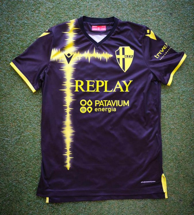 Terza maglia Padova nera 2020-21