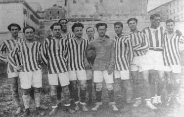 Perugia 1920-21 maglia a righe