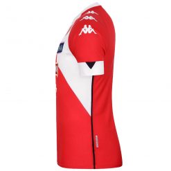 Seconda maglia Bari rossa 2020-2021 lato