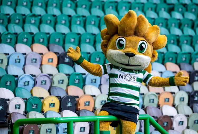 Mascotte Jubas Sporting Lisbona