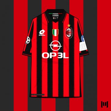 Maglia 90 Milan Maldini