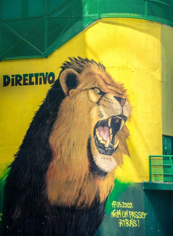 murales Sporting Lisbona