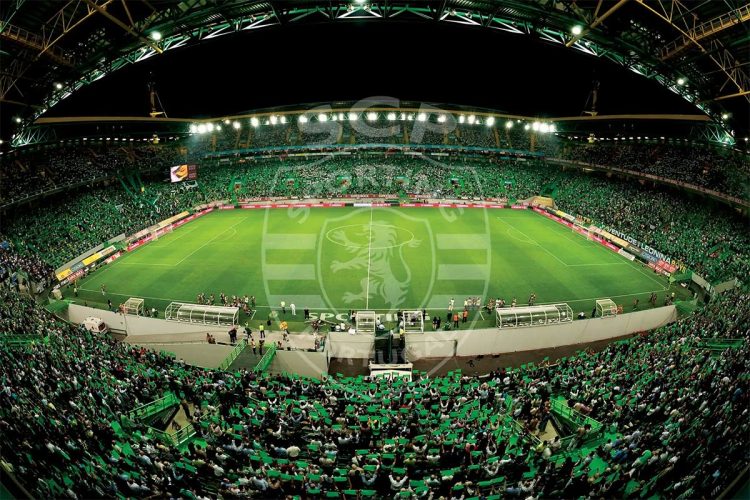 Coreografia tifosi Sporting Lisbona