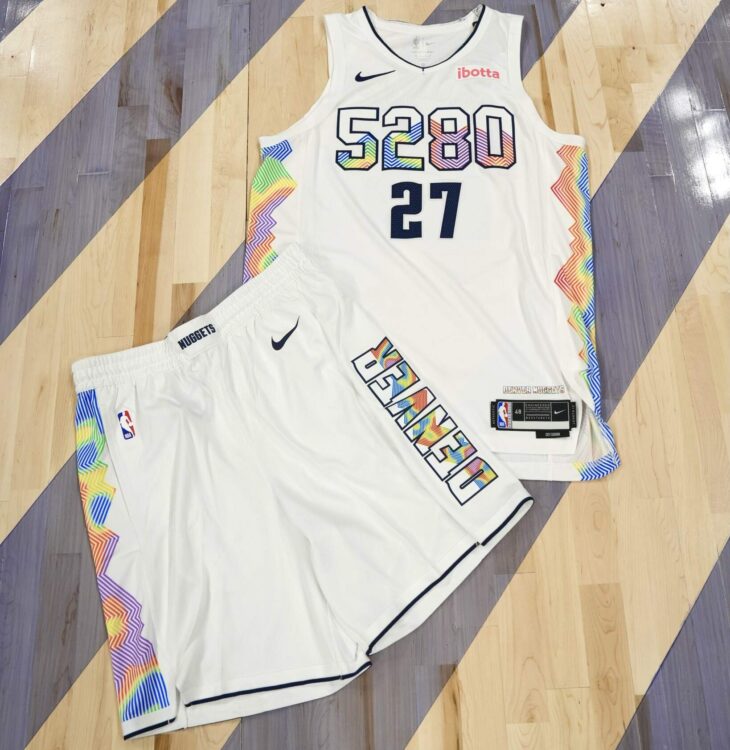 Denver Nuggets maglia City Edition 2024-2025