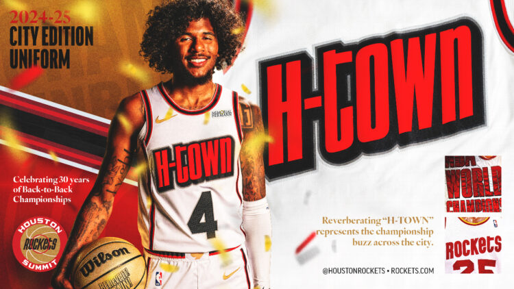 Houston Rockets canotta City edition 2024-25