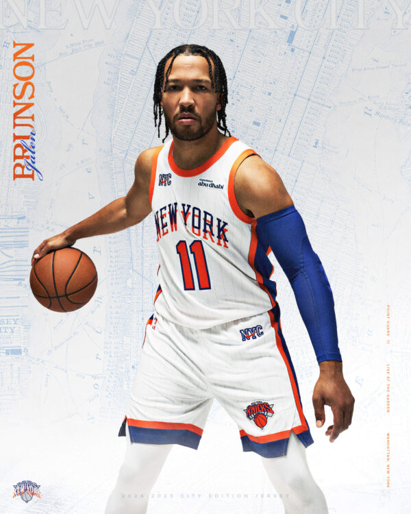Divisa New York Knicks NBA 2024-2025 City edition