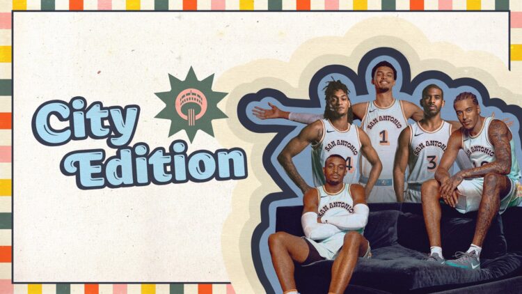 Canotta San Antonio Spurs city edition 2024-25