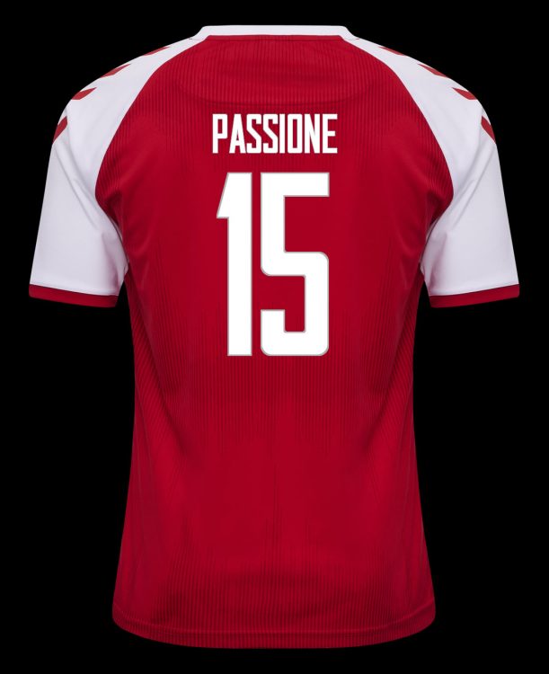 Maglia Danimarca Europei 2021 rossa