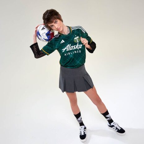 Portland Timbers prima maglia verde 2023