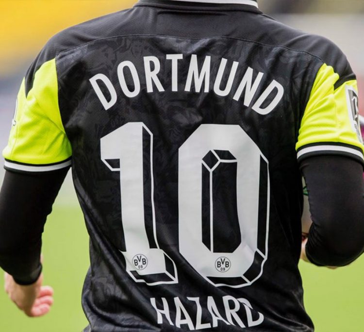 Font Borussia Dortmund 3D anni 90