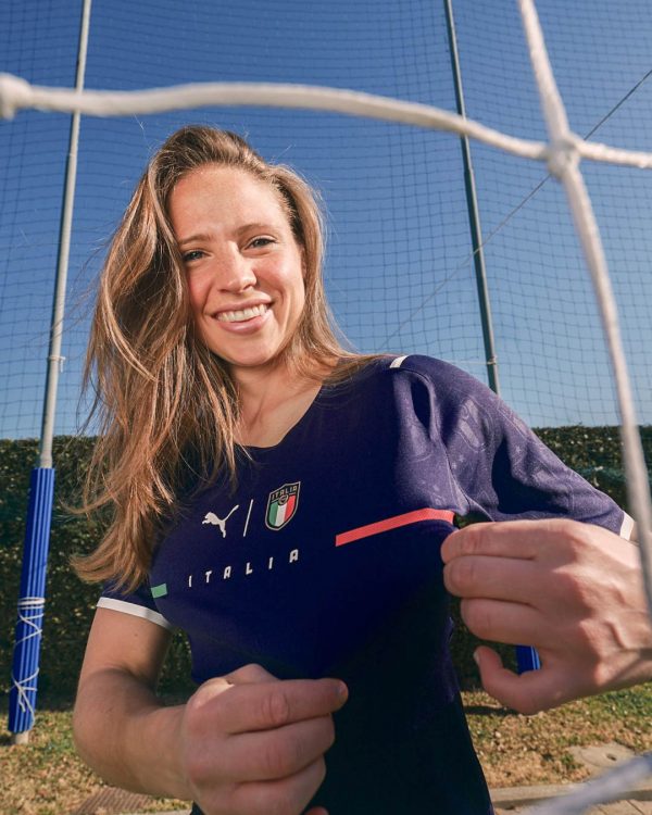 Maglia portiere Italia 2021 blu Puma