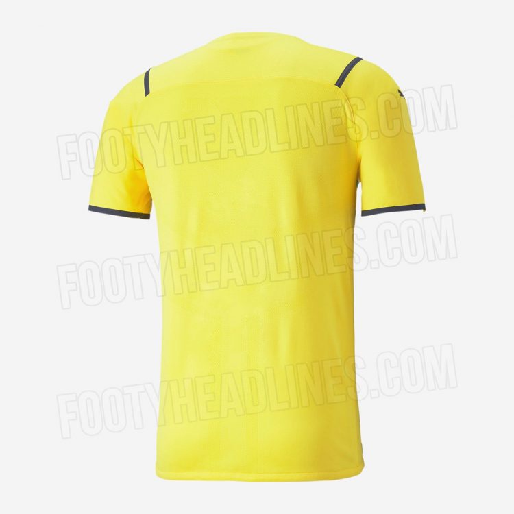 Maglia Italia portiere gialla retro
