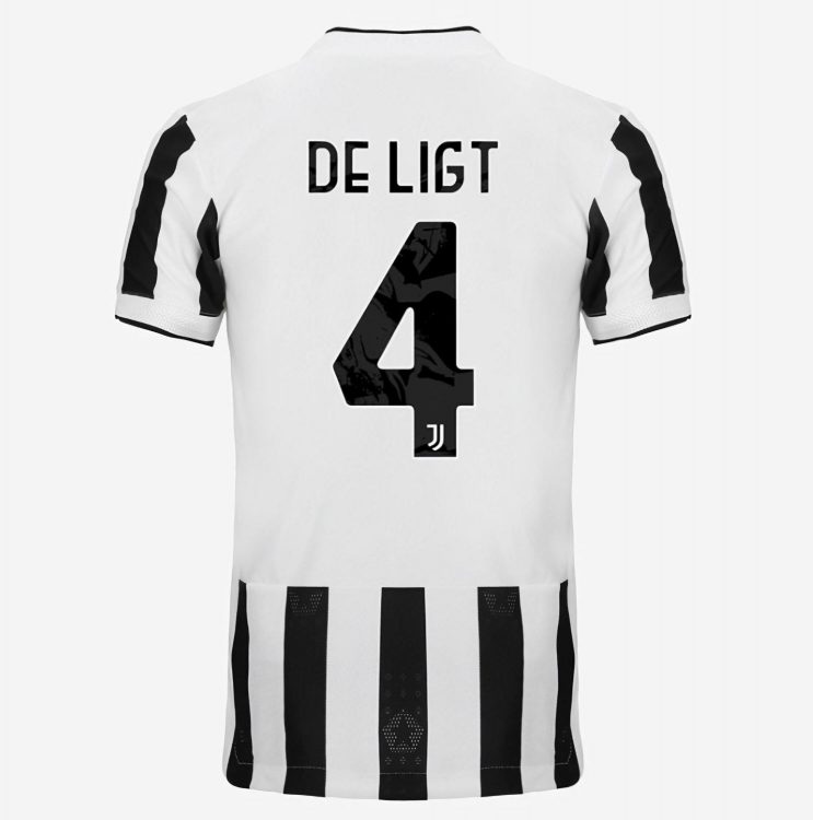 Juventus prima maglia De Ligt 2021-2022