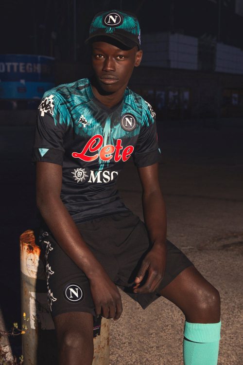 Kit Napoli Marcelo Burlon Kappa nero