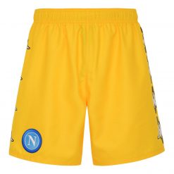Pantaloncini gialli Napoli Marcelo Burlon