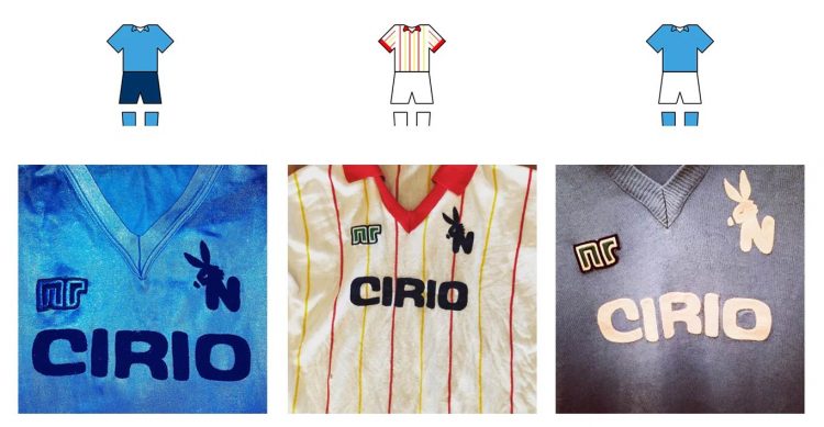 Le maglie del Napoli 1982-1983