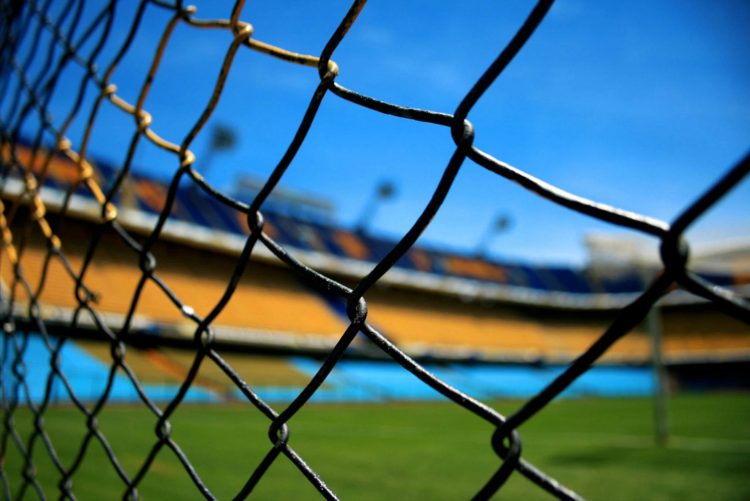 Vista bordo campo stadio Bombonera