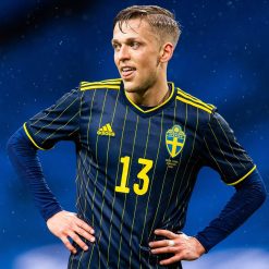La maglia da trasferta della Svezia per Euro 2020