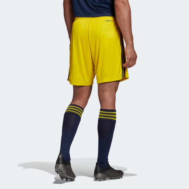 Pantaloncini Svezia gialli 2020-21 retro