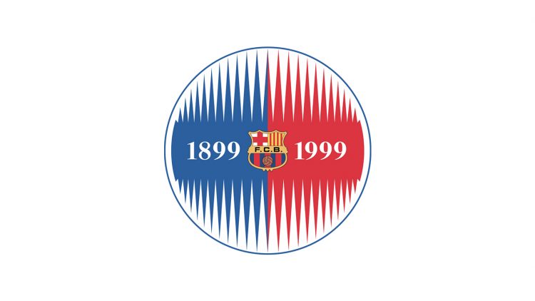 Logo 100 anni Barcellona nel 1999