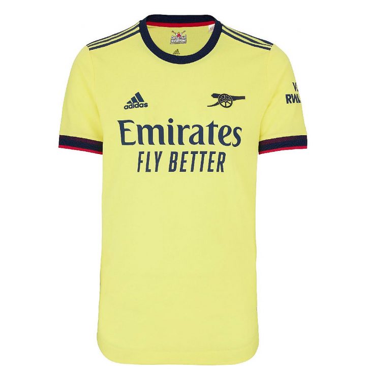 Seconda maglia Arsenal 2021-2022