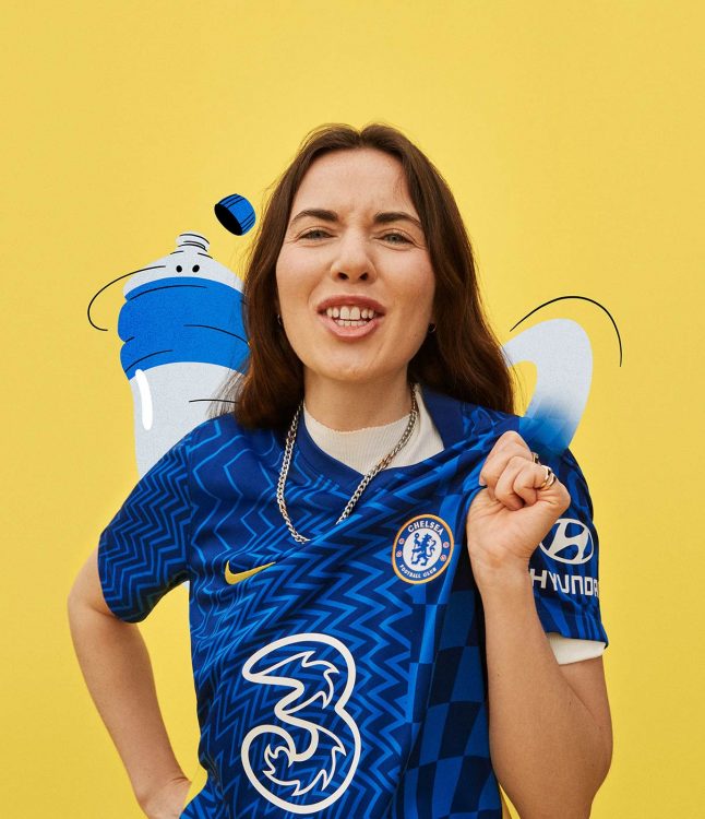 Chelsea maglia femminile 2021-22