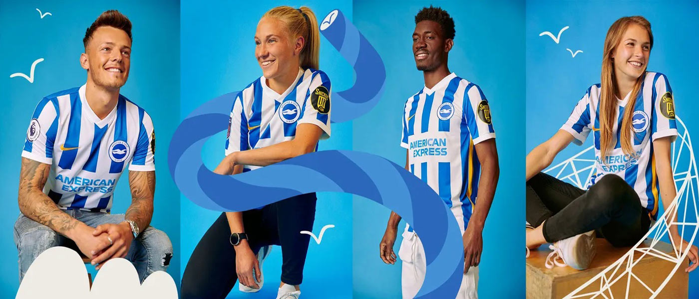 La nuova maglia del Brighton 2021-2022