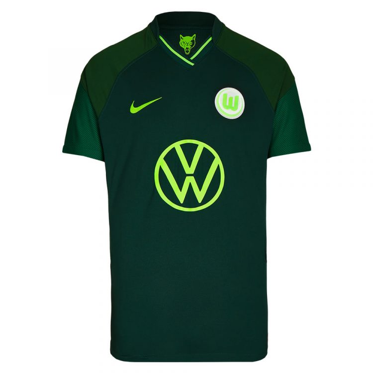 Seconda maglia Wolfsburg verde scuro