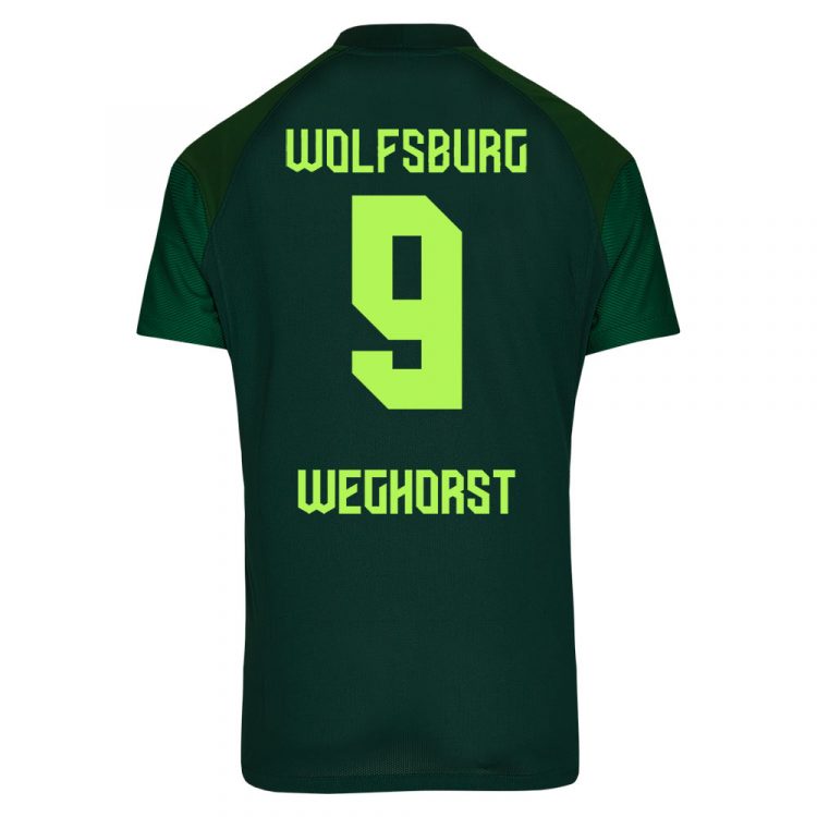 Seconda maglia Wolfsburg verde scuro 2021-2022