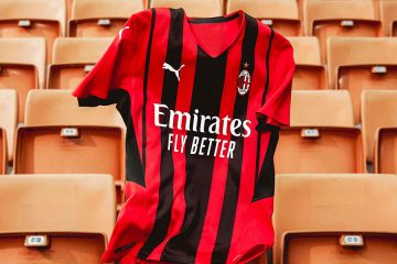 La nuova maglia del Milan 2021-2022