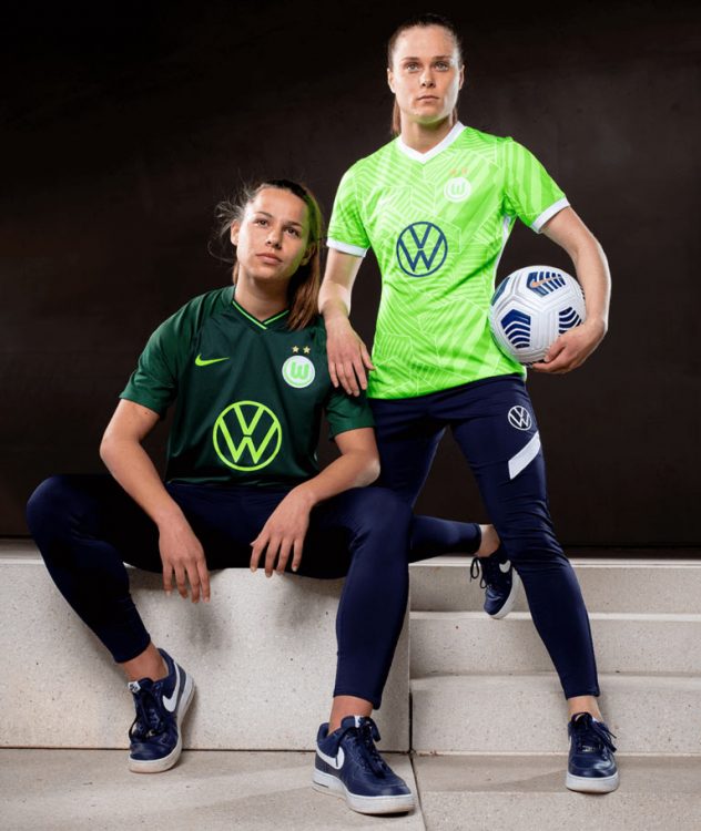 Le nuove maglie del Wolfsburg 2021-2022