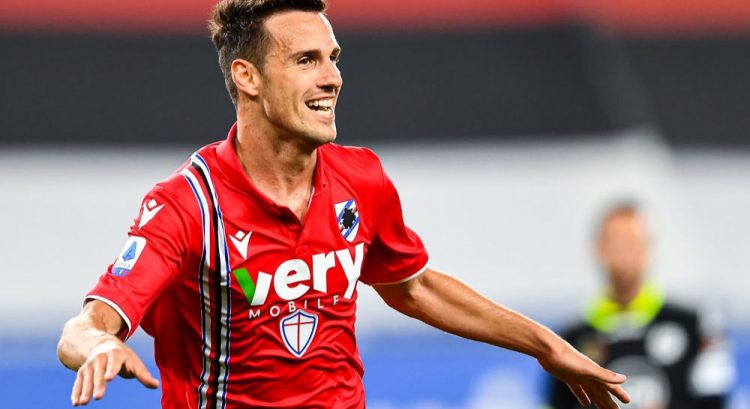 Kit Sampdoria rosso 2021-22