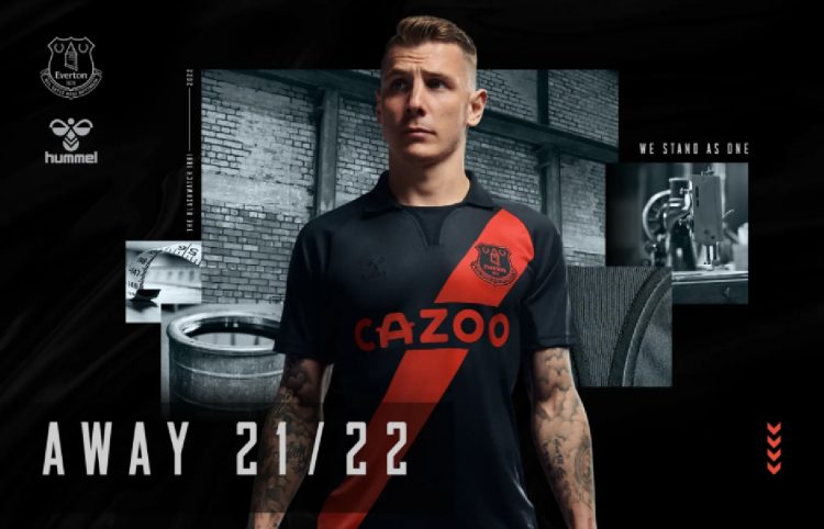 Everton Away 21-22 Lucas-Digne