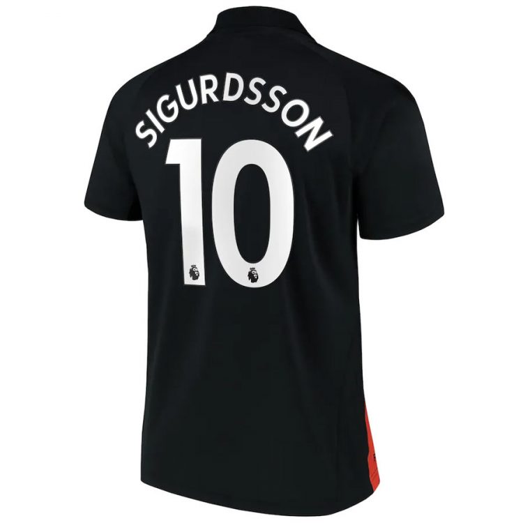 Maglia Everton away 2021-2022 Sigurdsson 10