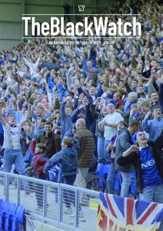 Everton fanzine The Black Watch