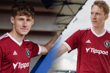 Le nuove maglie dello Sparta Praga 2021-2022