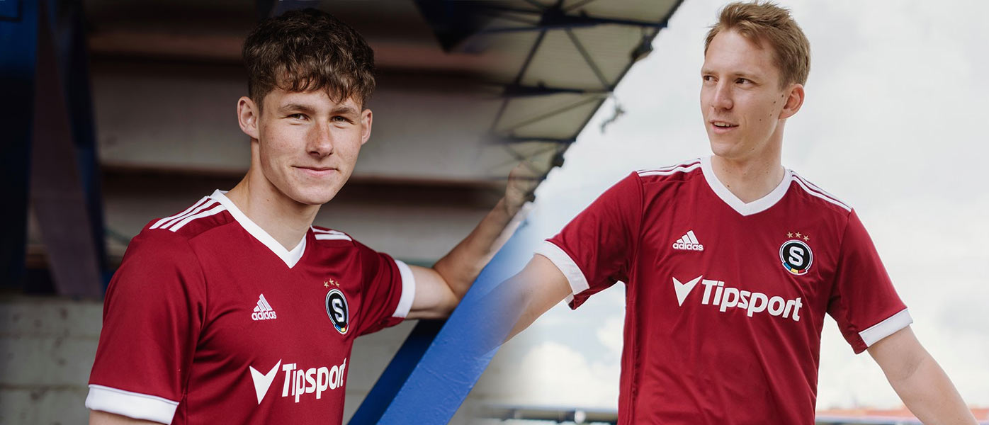Le nuove maglie dello Sparta Praga 2021-2022